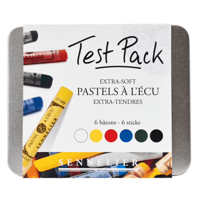 Sennelier Test Pack of  6 Finest Soft Pastels