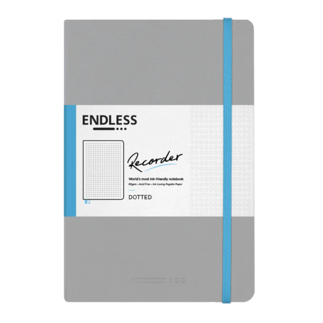 Recorder Notebook by Endless Paper A5 - Infinite Space - Dotted