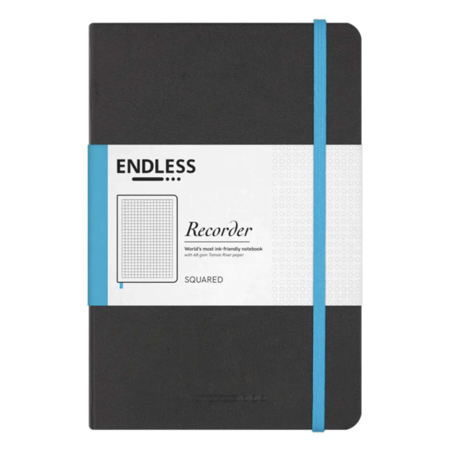 Recorder Notebook by Endless Paper A5 - Infinite Space - Squared