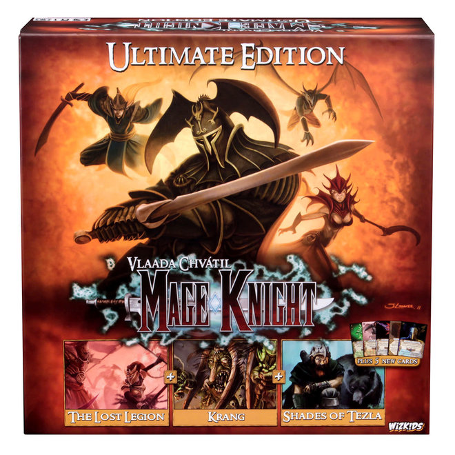 Mage Knight: Ultimate Edition w 3 Expansions