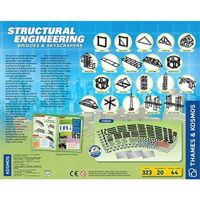 Thames & Kosmos Structural  Engineeing: Bridge & Skyscraper