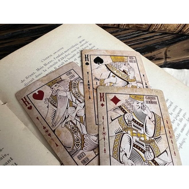Shakespeare Playing Cards: Antique - By Ukrainian Artist & Producer