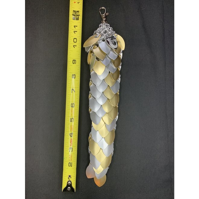 Poseidon's Forge: Silver Dragon Tail - Small (Silver, Gold)