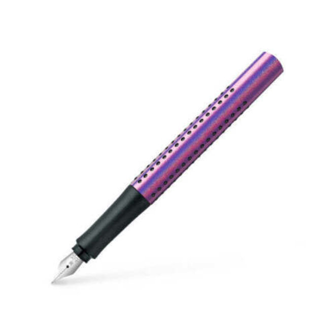 FABER CASTELL GRIP 2011 FOUNTAIN PEN VIOLET GLAM EXTRA FINE TIP