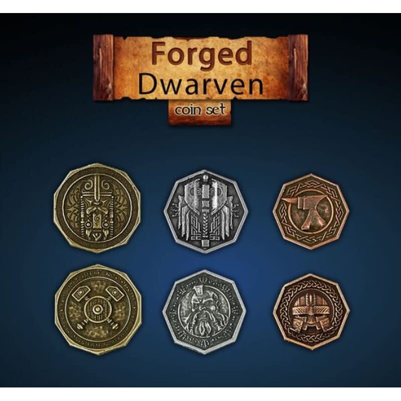Legendary Metal Coins Season 6 Dwarven Coin Set 24pc