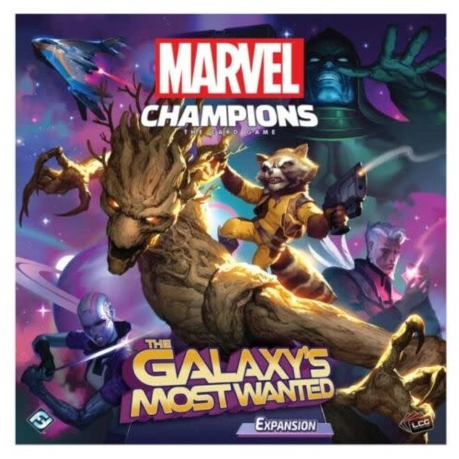 Marvel Champions: LCG - Expansion - The Galaxies Most Wanted - Groot & Rocket Raccoon Hero Pack