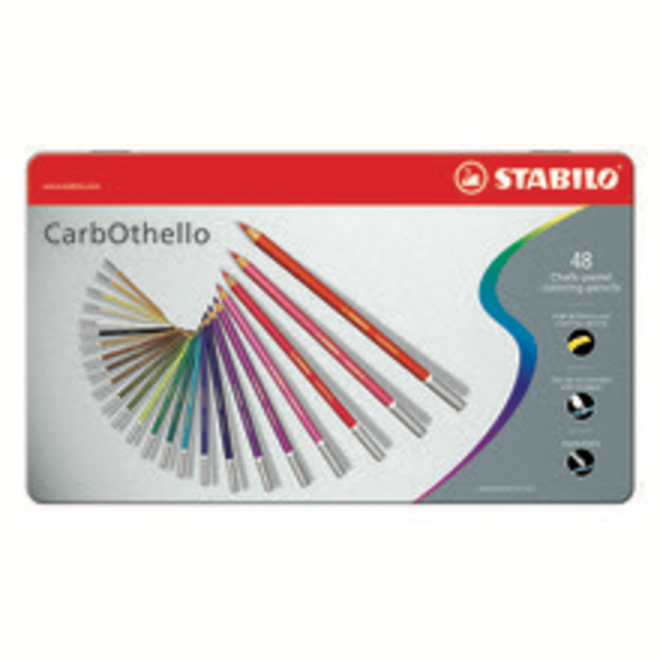 Stabilo Carbothello Chalk Pastels 48Pk Set