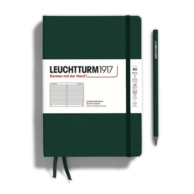 Leuchtturm1917 Notebook Edition Ruled Forest Green
