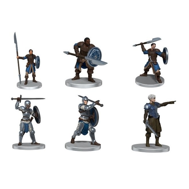 Dungeons & Dragons: Icons Of The Realms - Painted Miniatures - Kalaman Military Warband