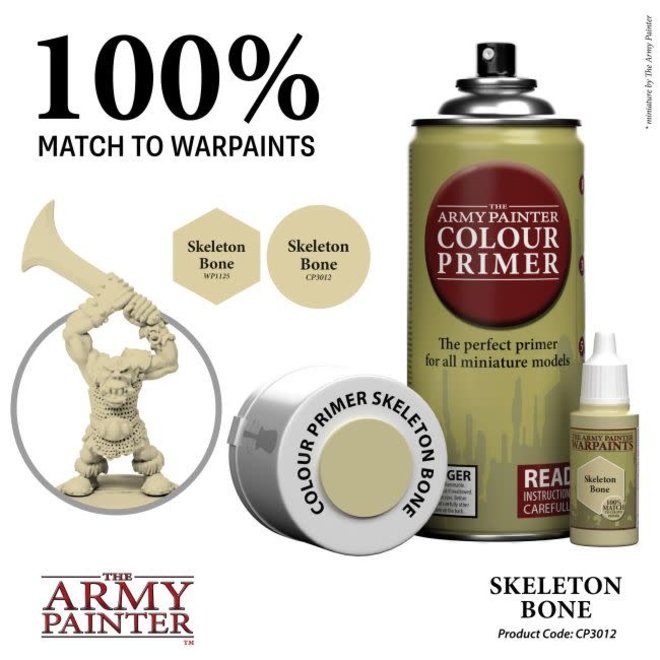 The Army Painter Colour Primer: Skeleton Bone