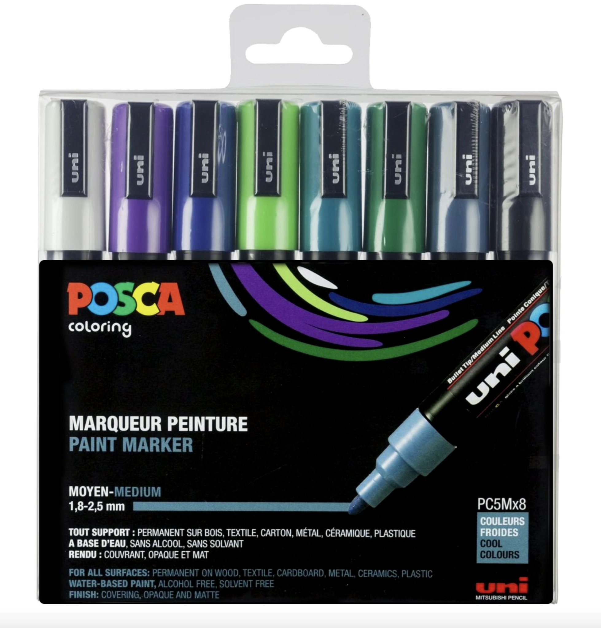 Posca Acrylic Paint Markers - Endeavours ThinkPlay