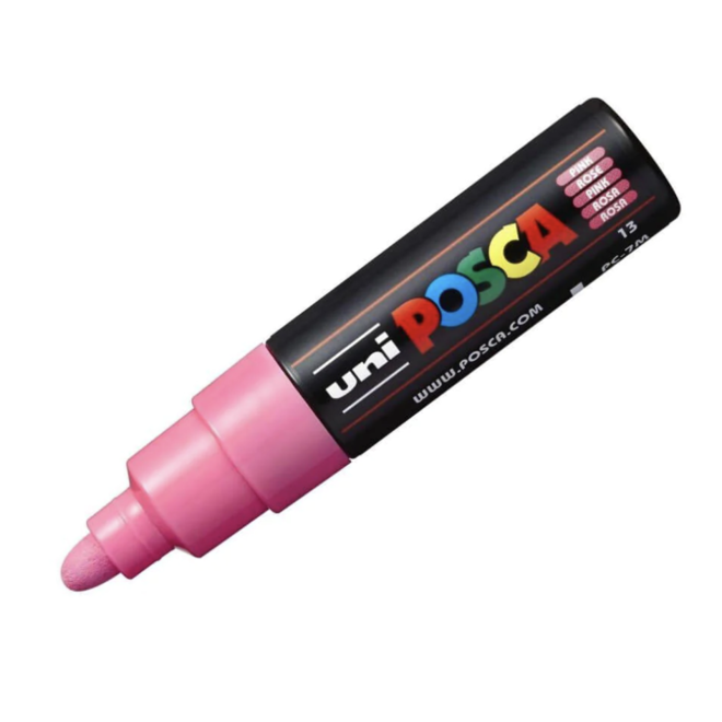 Posca Acrylic Marker Pc-7M Broad Bullet Pink
