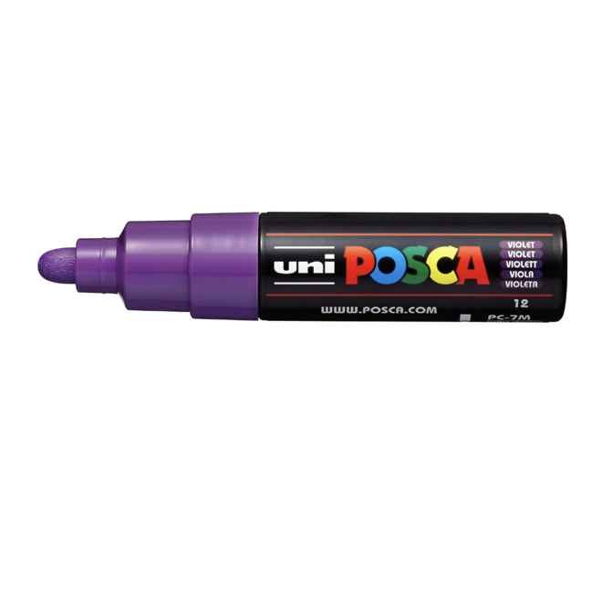 Posca Acrylic Marker Pc-7M Broad Bullet Violet