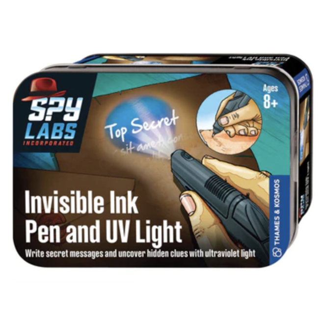 Thames & Kosmos Spy Labs: Invisible Ink Pen And Uv Light