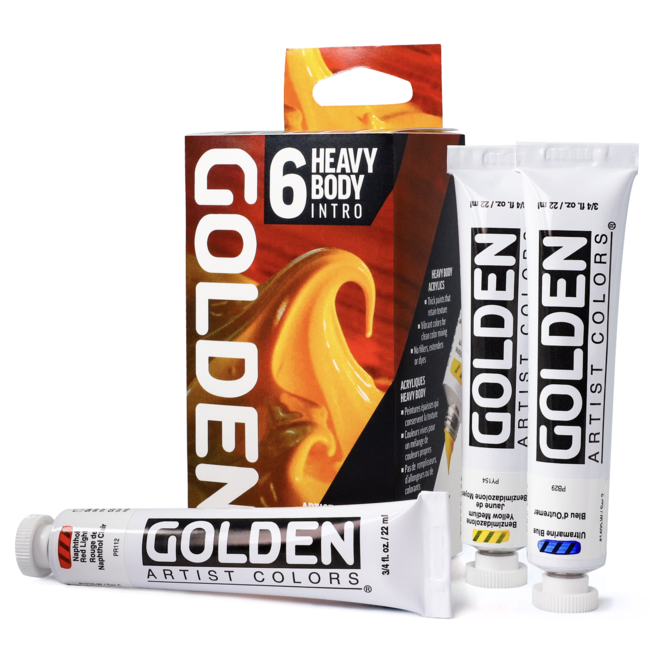 Golden Heavy Body Intro Set of 6