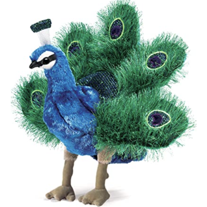 Folkmanis Puppet - Small Peacock