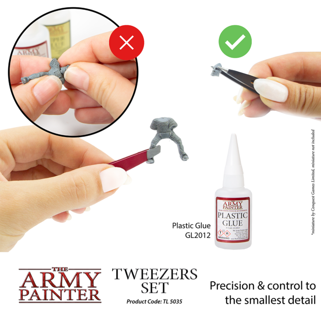 The Army Painter: Miniature & Model Tools - Tweezers Set