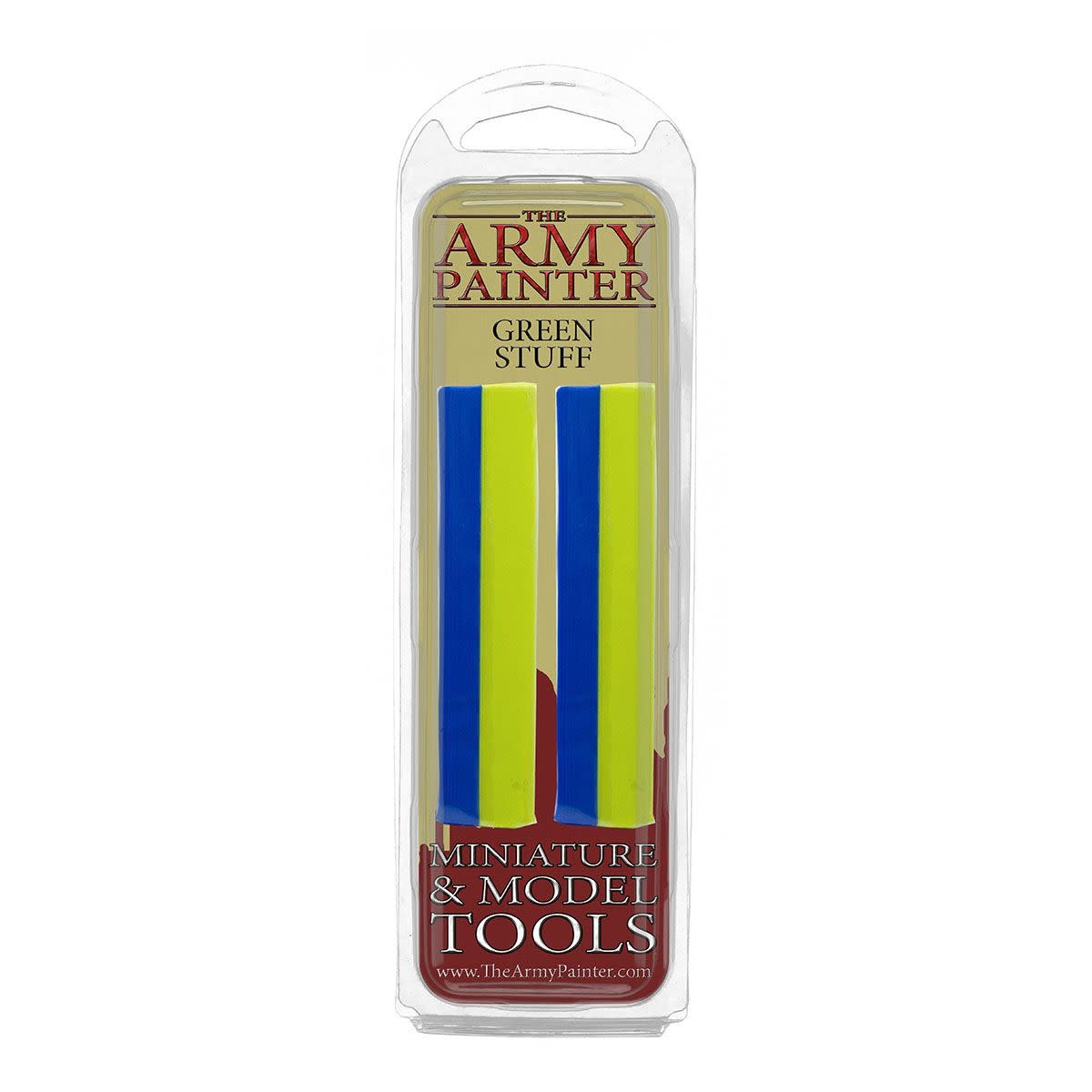 Green Stuff Bars (Kneadatite Blue / Yellow Epoxy Putty) ArmsKeeper