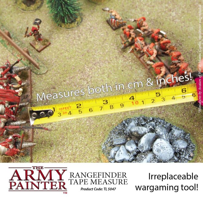 The Army Painter: Miniature & Model Tools - Rangefinder Tape Measure