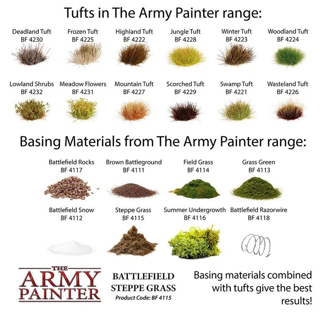 The Army Painter: Battlefield Steppe Grass