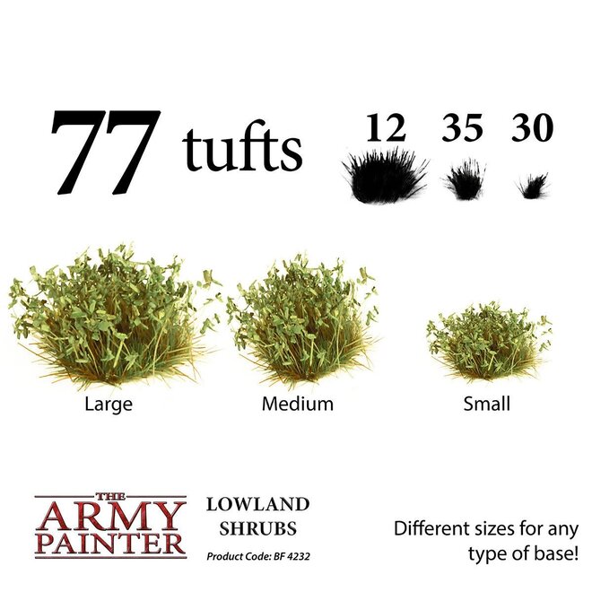 The Army Painter: Battlefield - Lowland Shrubs Tuft