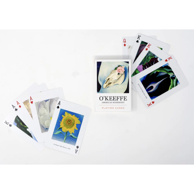 Piatnik Single Deck Playing Cards - Georgia O'Keeffe