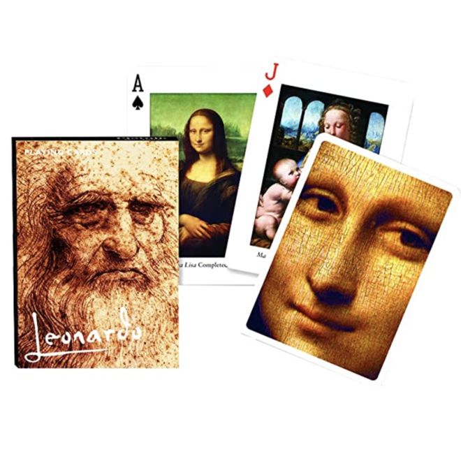 Piatnik Single Deck Playing Cards - Leonardo