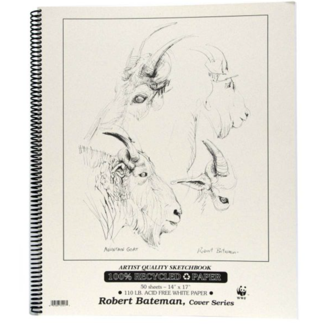 Robert Bateman - Recycled Sketchbook - 8.5 x11