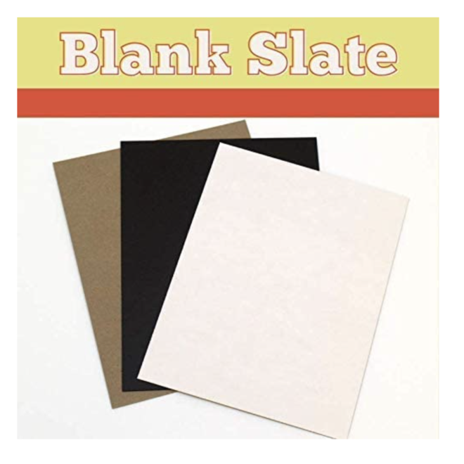 Grafix 8-1/2" By 11" Natural Chipboard Sheet, Pack Of 6