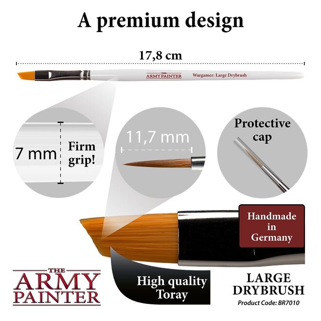 The Army Painter: Wargamer Brush - Large Drybrush