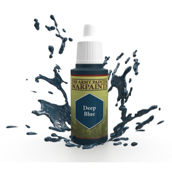 The Army Painter: 18Ml Warpaint Acrylic - Deep Blue