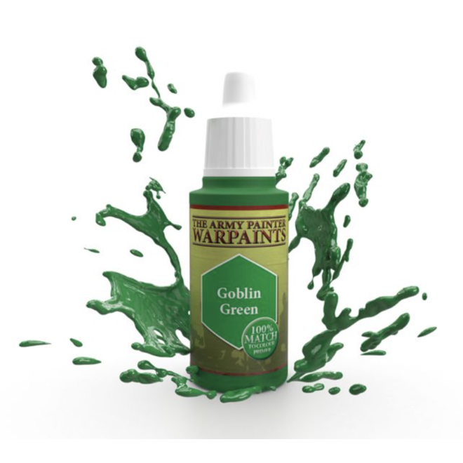 The Army Painter: 18Ml Warpaint Acrylic - Goblin Green