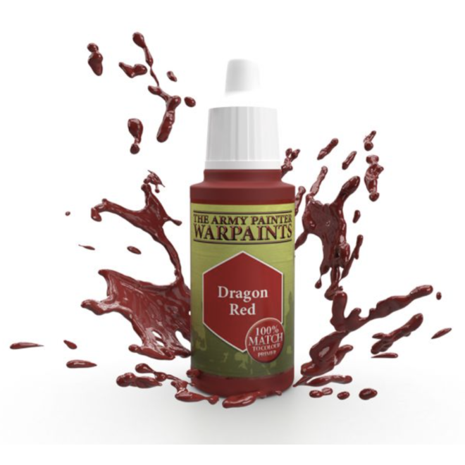 The Army Painter: 18Ml Warpaint Acrylic - Dragon Red