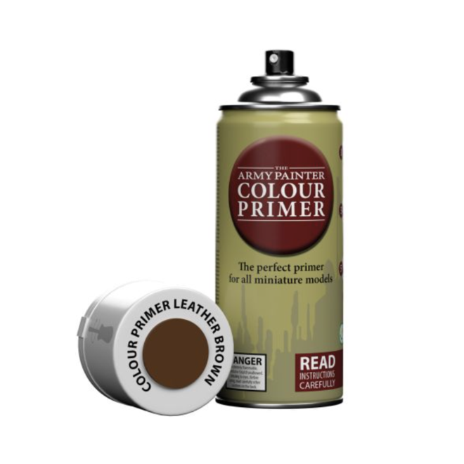 The Army Painter: Colour Primer - Leather Brown