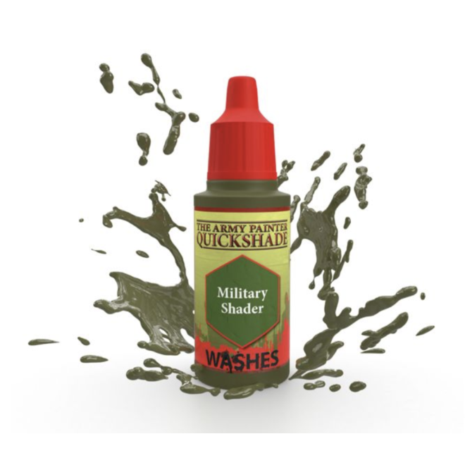 The Army Painter: 18Ml Warpaint Wash - Military Shader