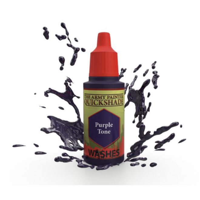 The Army Painter: 18Ml Warpaint Wash - Purple Tone Ink