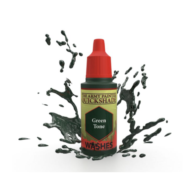 The Army Painter: 18Ml Warpaint Wash - Green Tone Ink