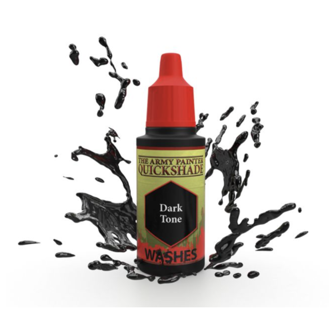 The Army Painter: 18Ml Warpaint Wash - Dark Tone Ink