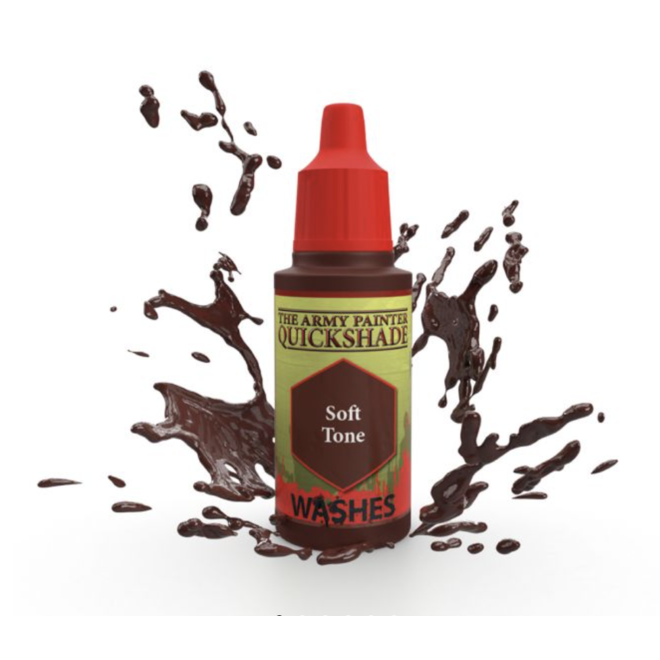 The Army Painter: 18Ml Warpaint Wash - Soft Tone Ink