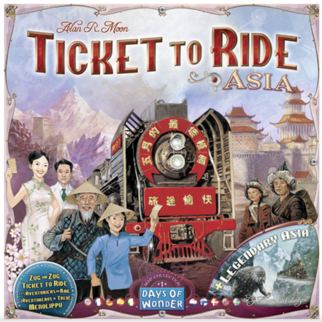 Ticket To Ride: Map Collection #1 - Asia & Legendary Asia