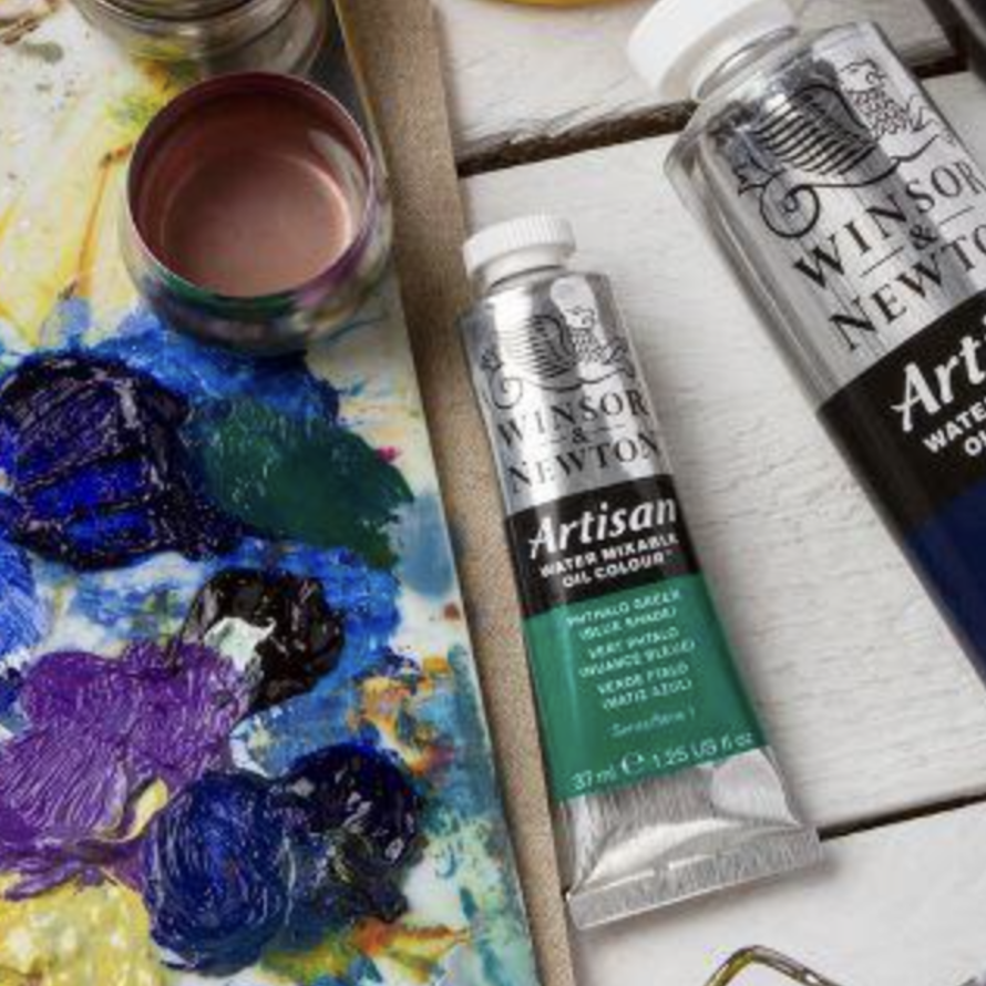 Winsor & Newton Artisan Water-Mixable Oil Color Set, Assorted
