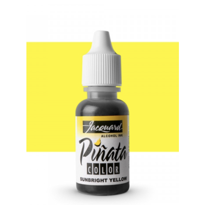 Jacquard Pinata Alcohol Ink 1/2oz / 15ml Sunbright Yellow
