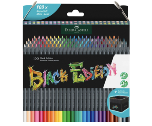 Faber Castell Black Edition Colour Pencil 100 Colour Set