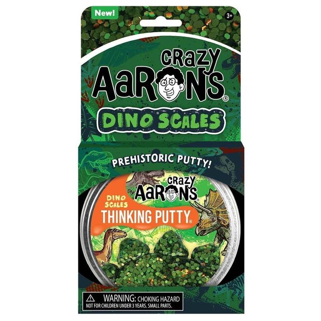 CRAZY AARON'S THINKING PUTTY 4" TIN - TRENDSETTERS - DINO SCALES