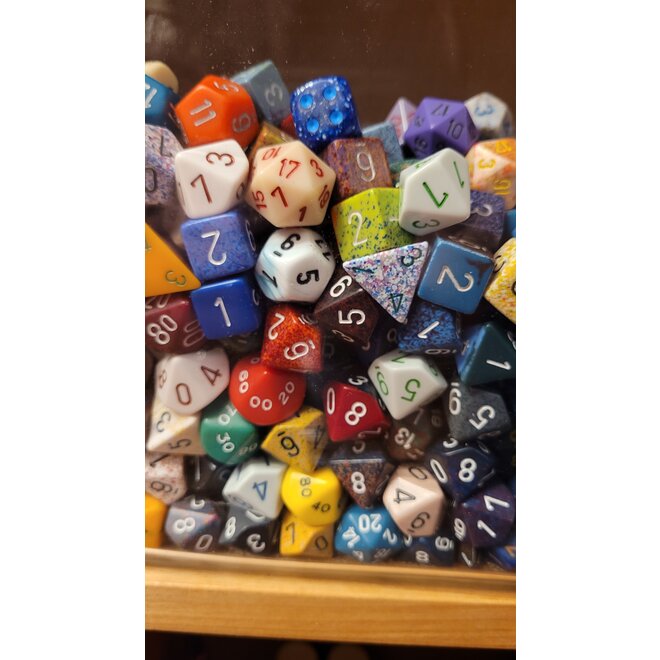 CHESSEX: POUND-O-DICE - ASSORTED DICE