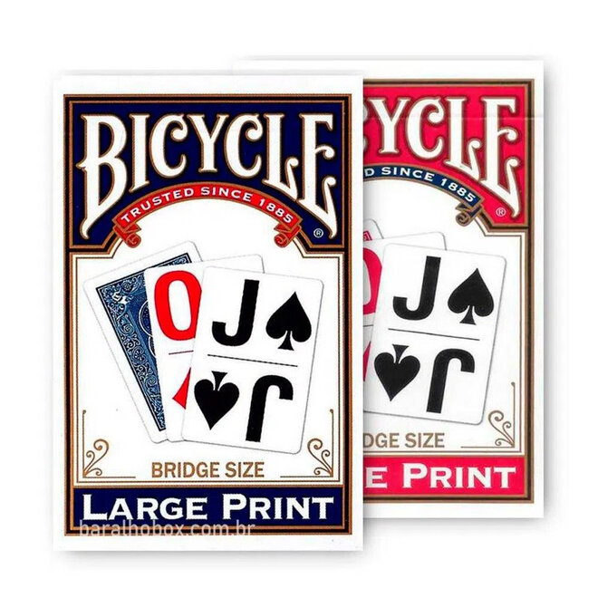 Bicycle Playing Cards - Bridge Size, Large Print
