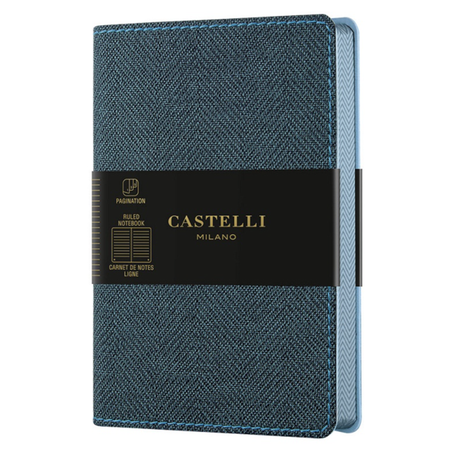 Castelli - Harris Slate Blue - Ruled