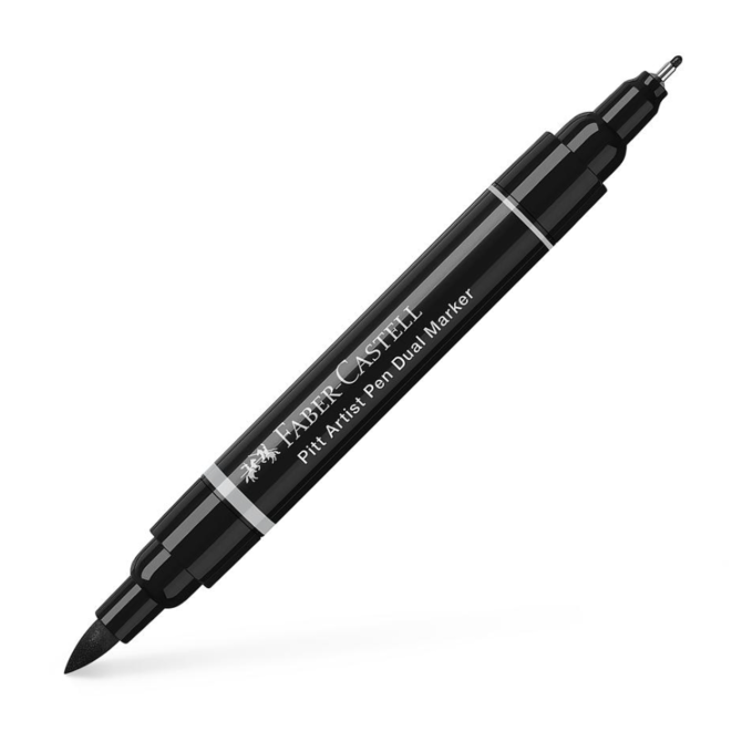 Faber Castell Pitt Artist Pen 199 Dual Marker Black