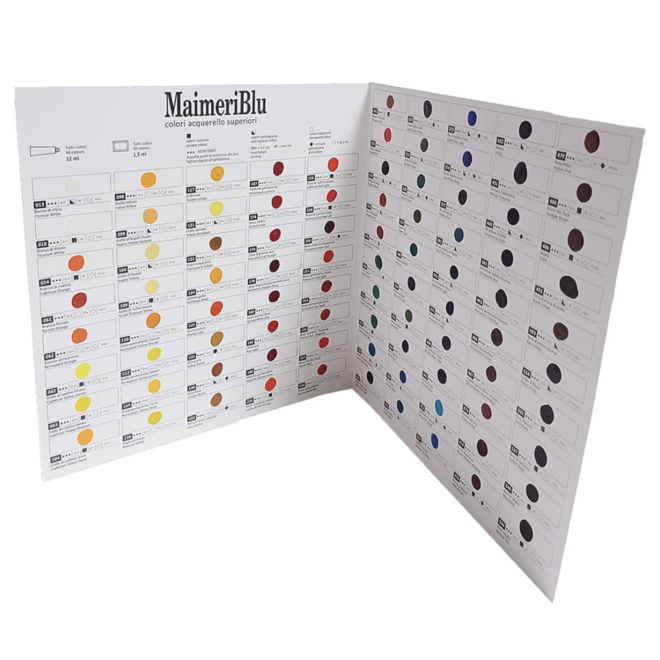 MaimeriBlue Dot Card 90 Colours