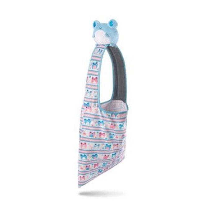 Teeturtle Plushie Tote Bags - Blue Frog & Trans Pride
